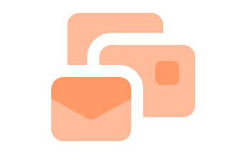 メール/FAXのイラスト画像